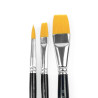Lefranc & bourgeois multi-usage set of 3 synthetic brushes