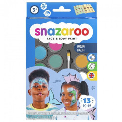Snazaroo aqua set of 8 face paints