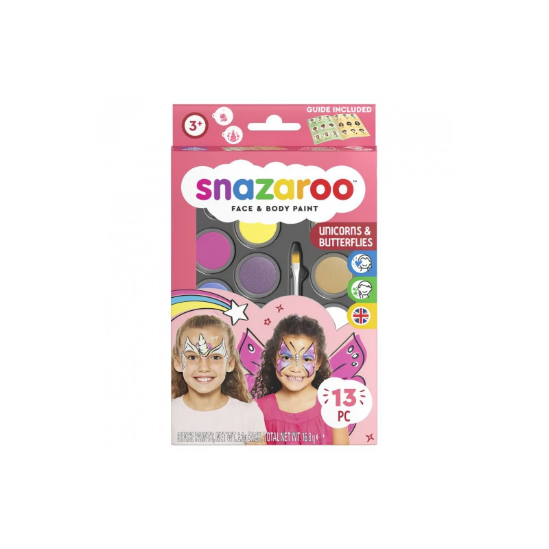 Snazaroo unicorn set of 8 face paints