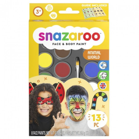 Snazaroo animal set of 8 face paints