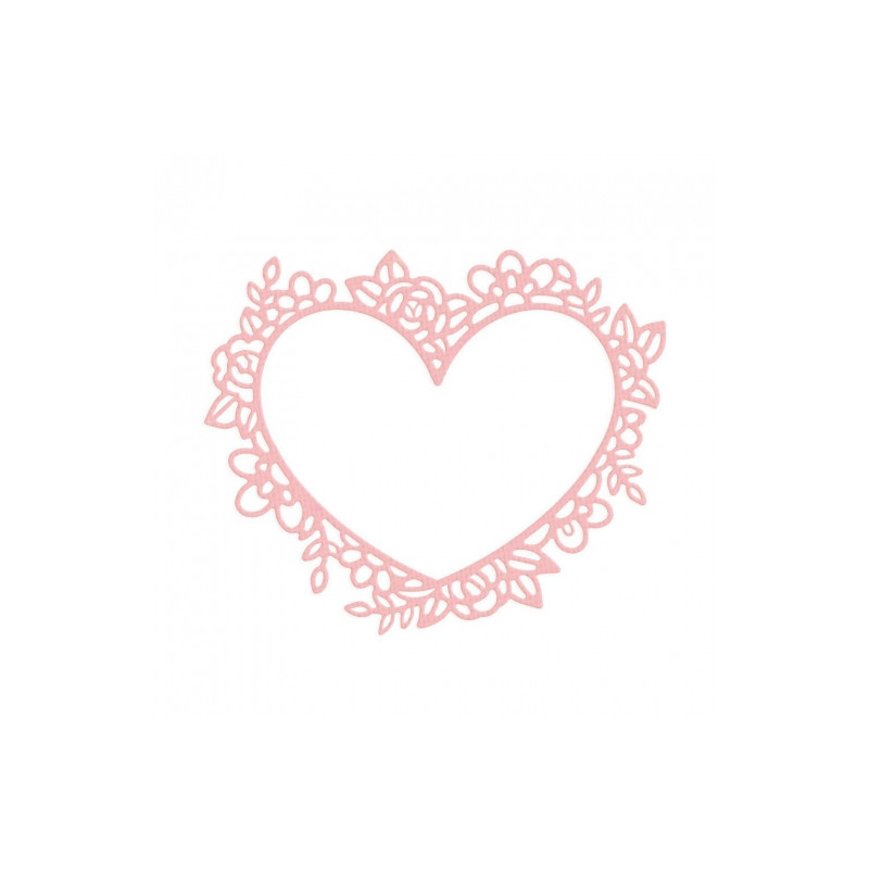 Dp craft flower heart punch