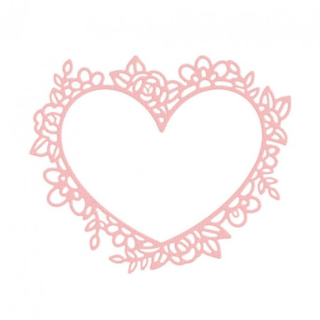 Dp craft flower heart punch