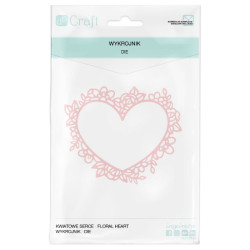 Dp craft flower heart punch