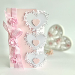 Dp craft flower heart punch