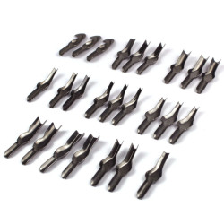 Essdee set of 25 lino cutters (no. 1-10)