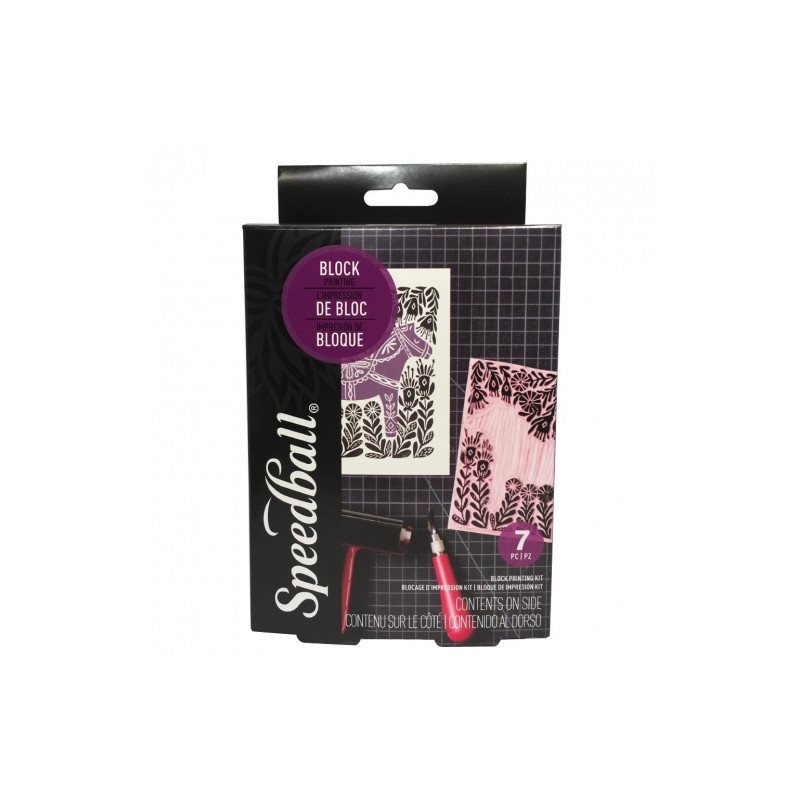 Speedball linocut set for beginners