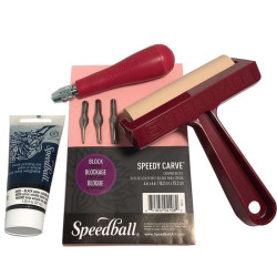 Speedball linocut set for beginners