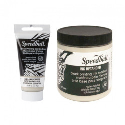 Speedball delay medium for graphic inks