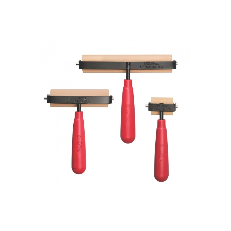 Speedball heavy duty soft rubber graphic roller