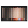 Caran d'Ache set of 76 dry pastels in crayon