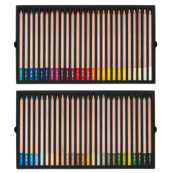 Caran d'Ache zestaw 76 suchych pasteli w kredce - sklep plastyczny - s