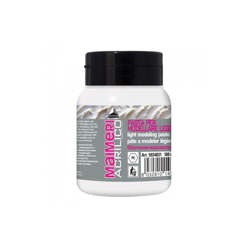 Maimeri light modeling paste white 831 500ml