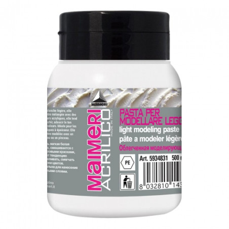Maimeri light modeling paste white 831 500ml