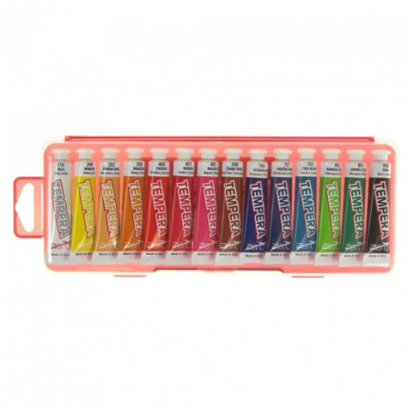 Aero tempera set 14x7.5ml plastic package