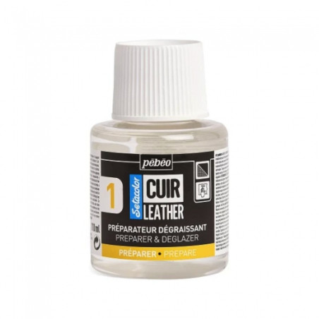Pebeo setacolor cuir skin degreasing medium 110ml
