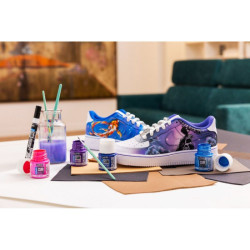 Pebeo setacolor cuir leather zestaw 6 farb do skór 20 ml i 45 ml - skl