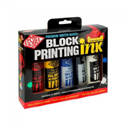 Essdee premium lino ink set 5x100ml