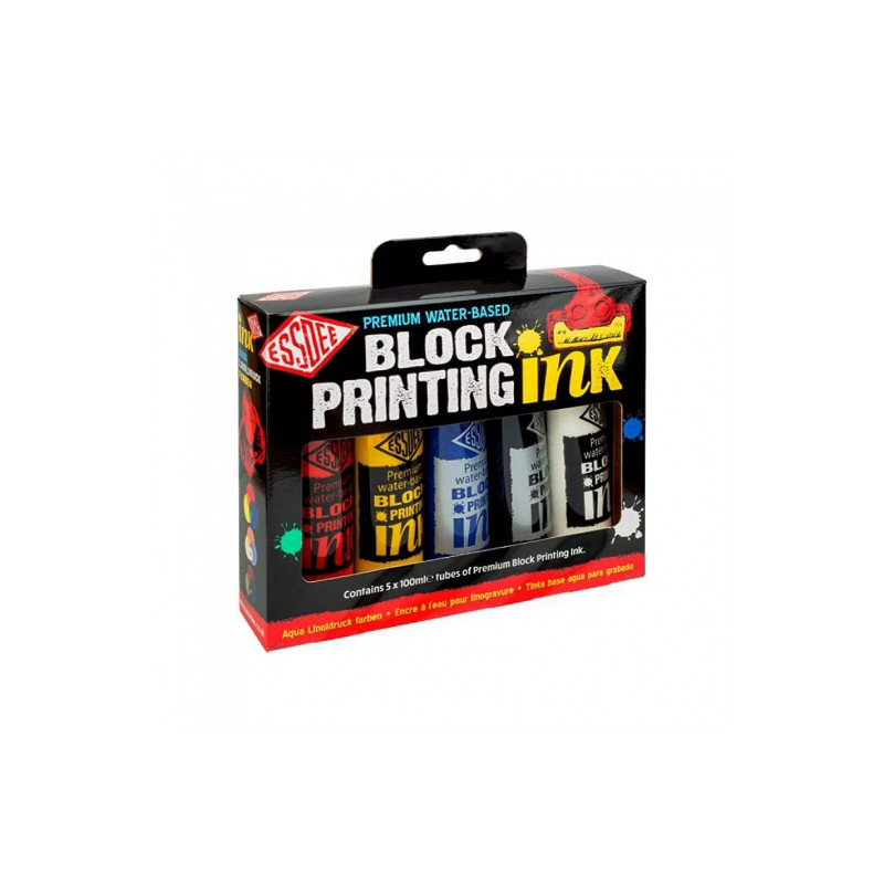 Essdee premium lino ink set 5x100ml