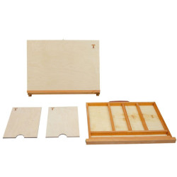 Tart portable a3 table easel in British style