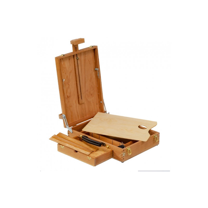 Tart box easel with folding legs max canvas height 610 mm
