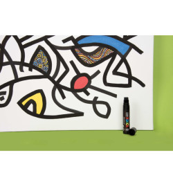 Posca uni 17K poster paint pen with extra wide nib