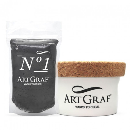 Viarco artgraf N'1 graphite putty soft plastic graphite for modeling