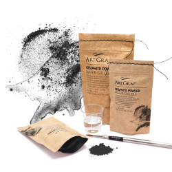 Viarco artgraph water-soluble graphite powder