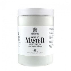 Ferrario master acrylic farby akrylowe 1000 ml - sklep plastyczny - sz