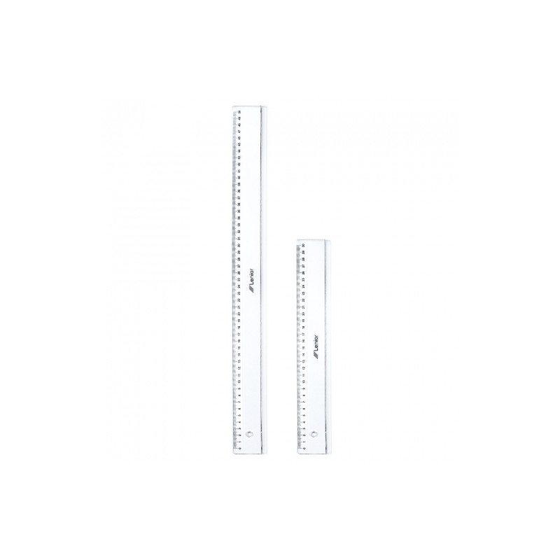 Leniar transparent plastic ruler
