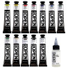 Golden open mixing set of 12 free-drying acrylic paints 22 ml