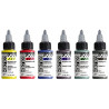 Golden high flow airbrush zestaw 6 farb akrylowych 30 ml - sklep plast