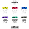 Golden high flow airbrush set of 6 acrylic paints 30 ml - sklep plasty