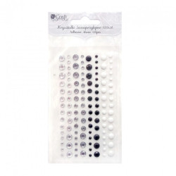 Dp Craft self-adhesive glam rock crystals 120 pcs