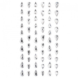 Dp Craft self-adhesive crystals dots 60 pcs