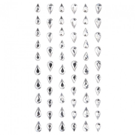 Dp Craft self-adhesive crystals dots 60 pcs