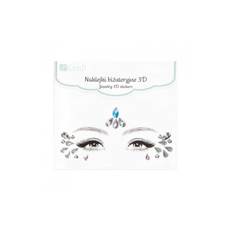 DP Craft magical fairy 3D naklejki biżuteryjne - sklep plastyczny - sz