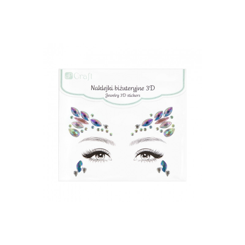 DP Craft night beauty 3D jewelry stickers