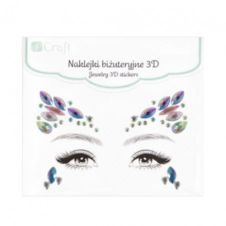 DP Craft night beauty 3D jewelry stickers
