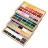 Kuretake Gansai Tambi set of 100 watercolor paints in wood