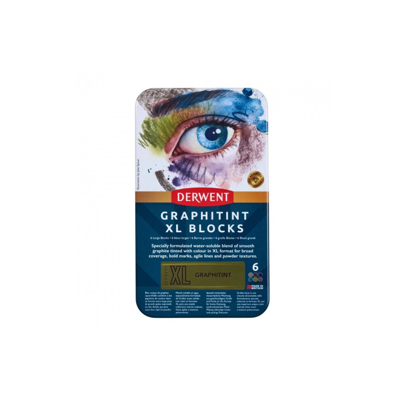 Derwent graphitint in a stick XL set of 6 pcs