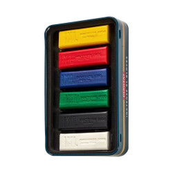 Derwent inktense tusz w sztyfcie XL zestaw kolory 6szt - sklep plastyc