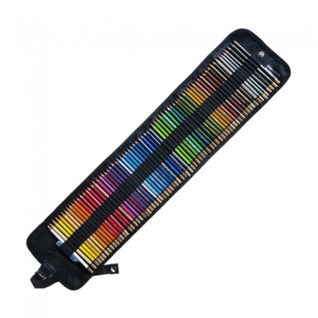 Koh-i-noor mondeluz set of watercolor pencils 72pcs rolling case