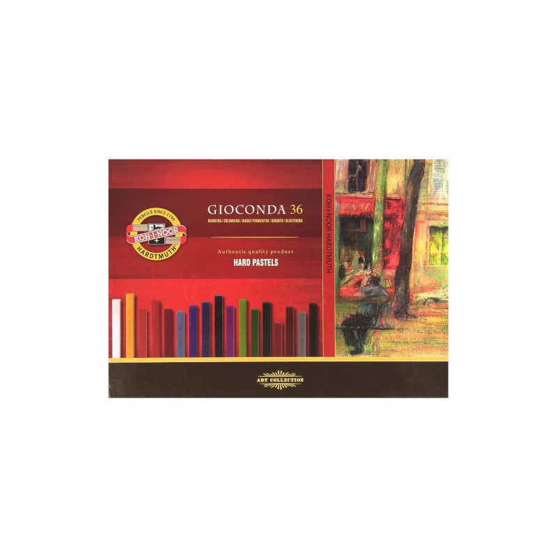 Koh-i-noor gioconda dry hard sticks 36pcs