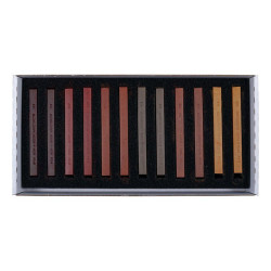 Koh-i-noor gioconda pastels dry hard shades of brown 12pcs