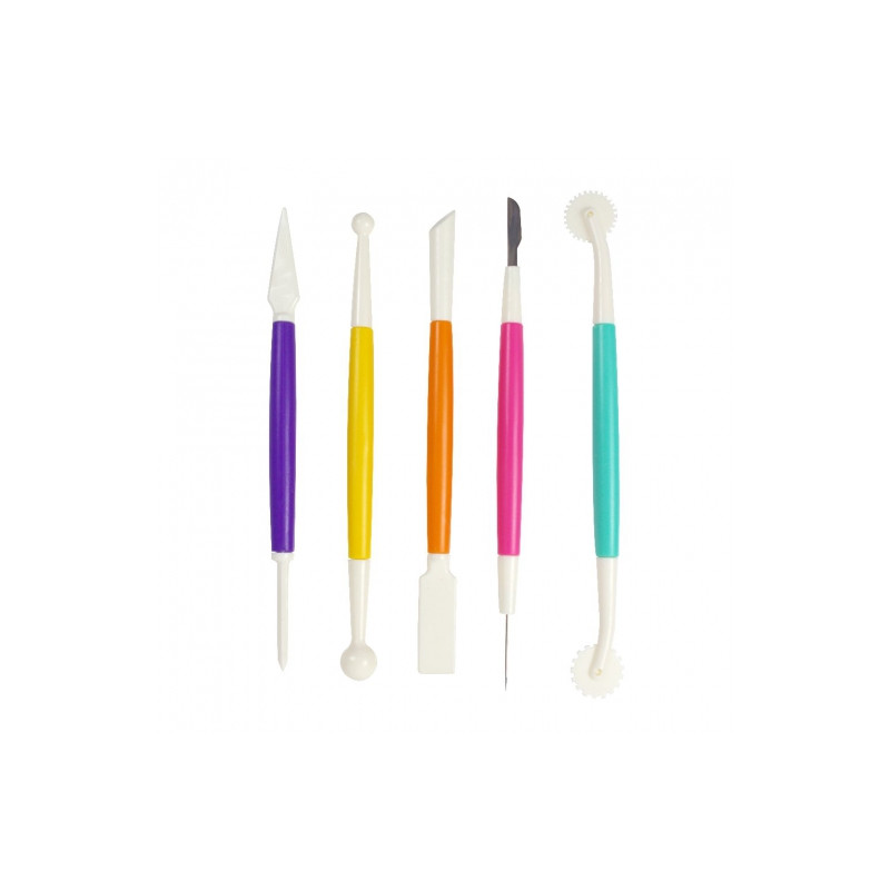 Pentart set of tools for plastic materials, 5 pcs