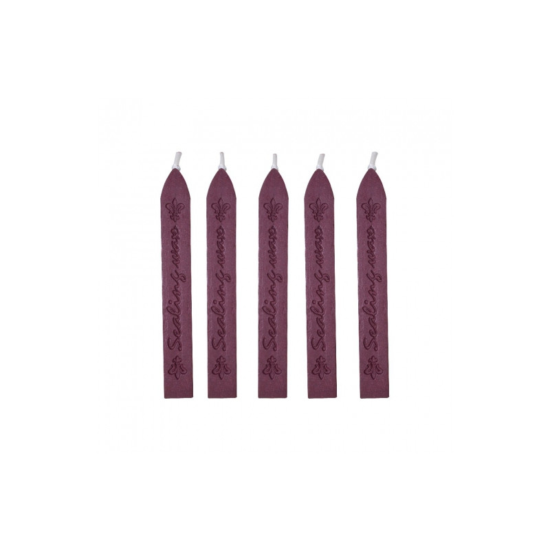 Pentart sealing wax with wick 5 pcs