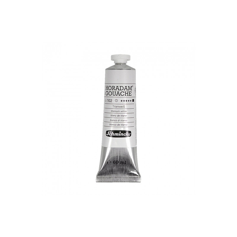Schmincke horadam gwasz artystyczny titanium white 60ml - sklep plasty