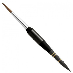 Borciani Bonazzi il doppio travel brush, two tips