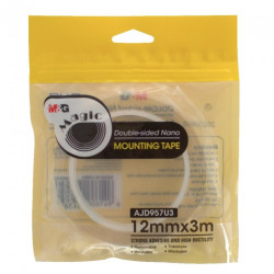 M&G nano tape transparent double-sided tape 3 m