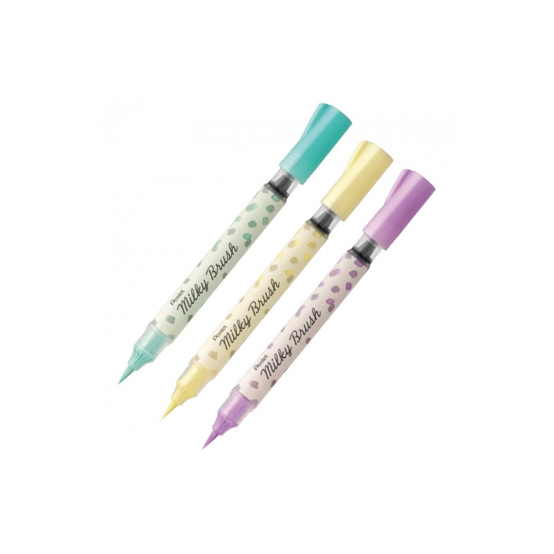 Pentel milky brush pen